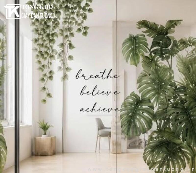 Nhờ cấu tạo đơn giản nhưng tối ưu, decal dán kính vừa thẩm mỹ, vừa tạo sự riêng tư