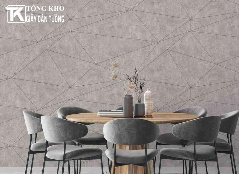 Các studio thường sử dụng mẫu giấy giả bê tông mài để không gian thêm cá tính