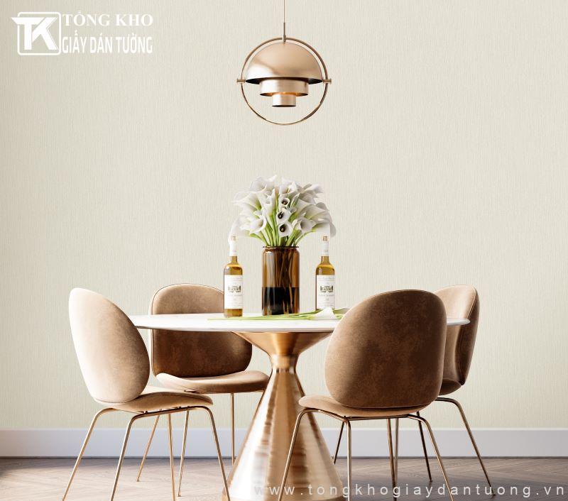Giới trẻ hiện nay rất ưa chuộng kiểu giấy dán tường màu trơn, tối giản, đẹp lâu dài