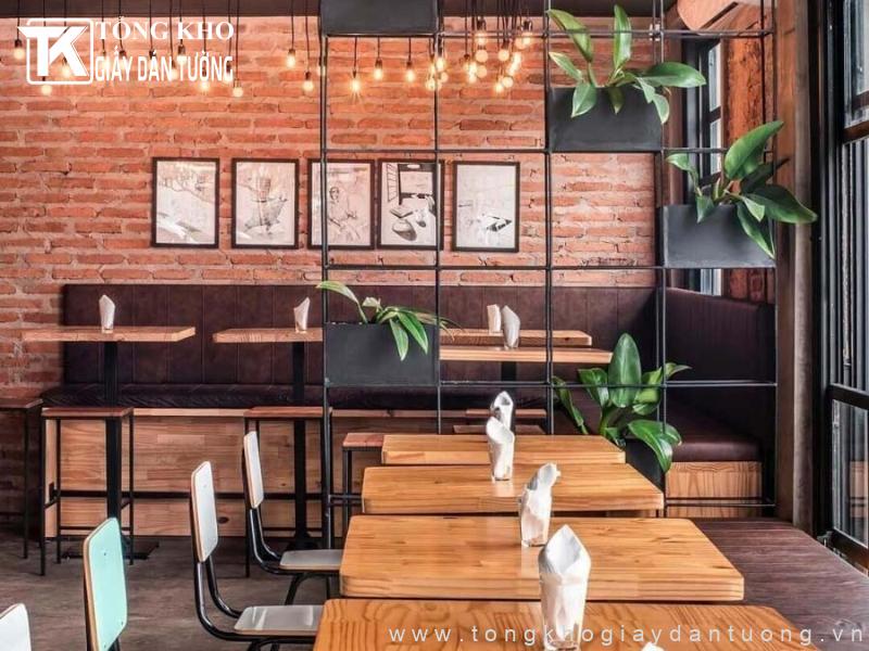 219+ Mẫu giấy dán tường nhà hàng đẹp, sang trọng 3 Khách hàng ưa chuộng sử dụng các loại giấy dán tường nhà hàng hoa văn đơn giản