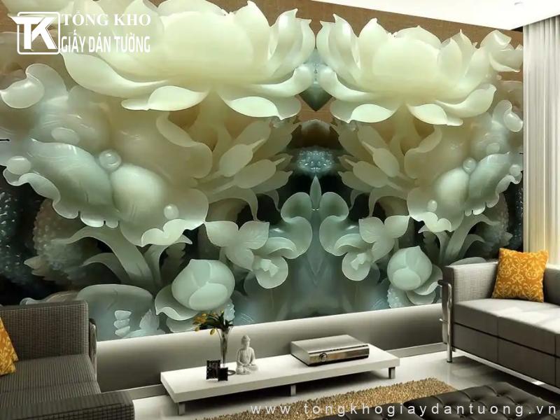 TOP 219+ Mẫu giấy dán tường spa đẹp, sang trọng, tinh tế 3 Mẫu giấy dán trang trí spa thư giãn họa tiết 3D cực kỳ ấn tượng