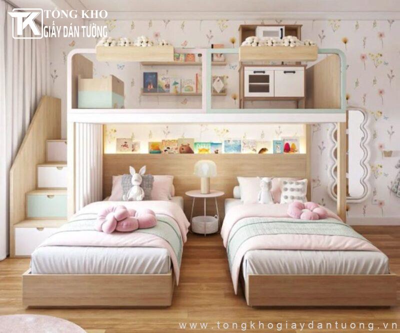 Phụ huynh hiện đại ngày càng quan tâm nhiều hơn về dòng giấy dán tường trẻ em