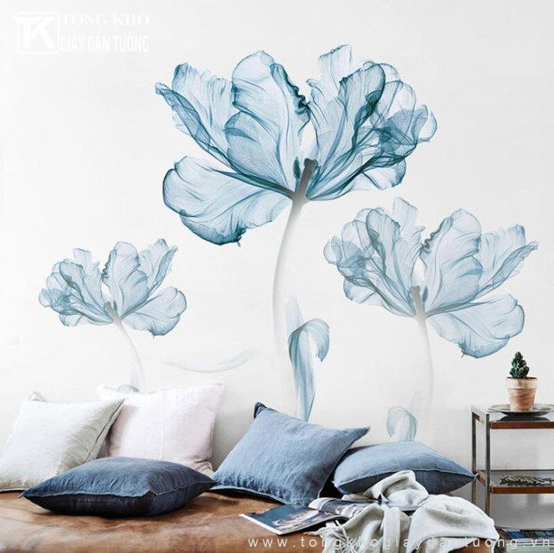 Mẫu decal dán tường đẹp giá tốt tại Tổng kho Giấy Dán Tường