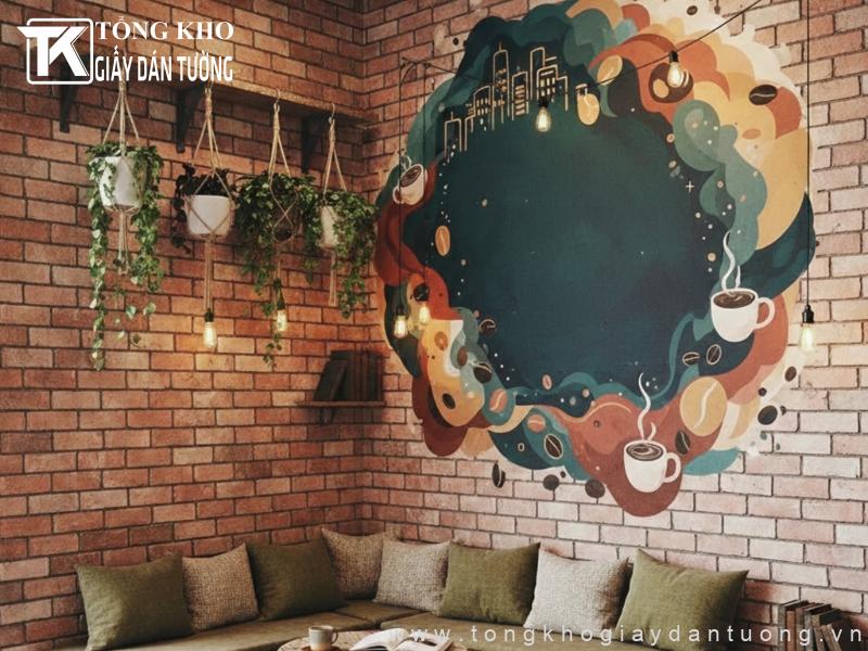 59+ Mẫu giấy dán tường quán cafe cập nhật xu hướng 1 Giấy dán tường quán cafe là giải pháp trang trí được ưa chuộng hiện nay