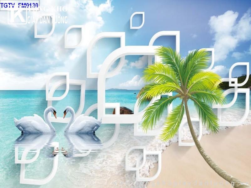 Tranh dán tường 3D TGTV-FM0130