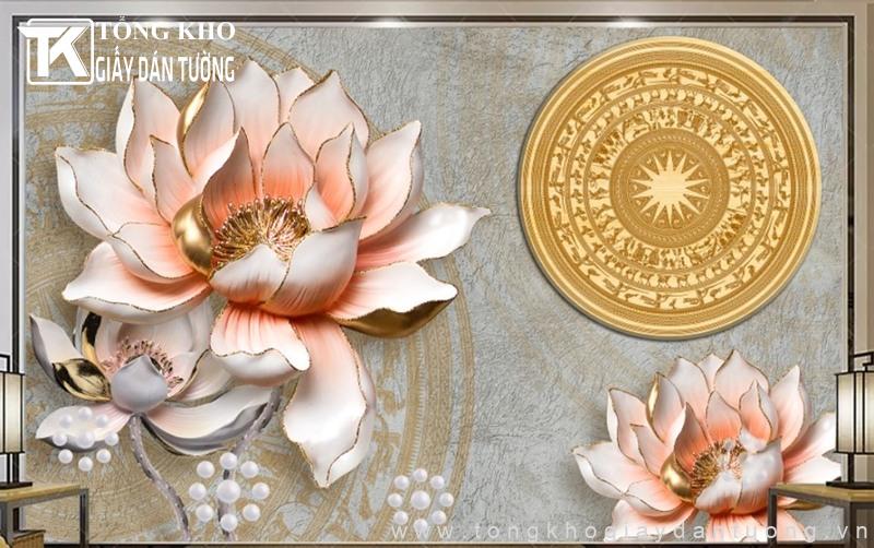 Trang trí nội thất bằng tranh dán tường hoa đang ngày càng trở thành xu hướng