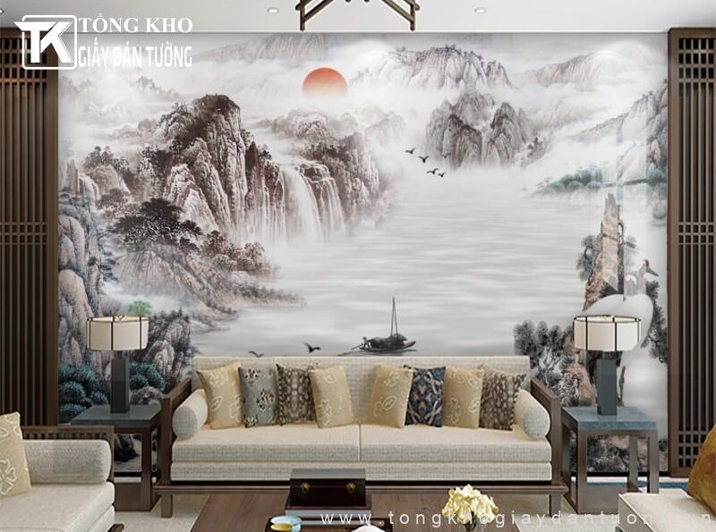 Xu hướng sử dụng tranh dán tường phong cảnh chưa bao giờ là lỗi thời