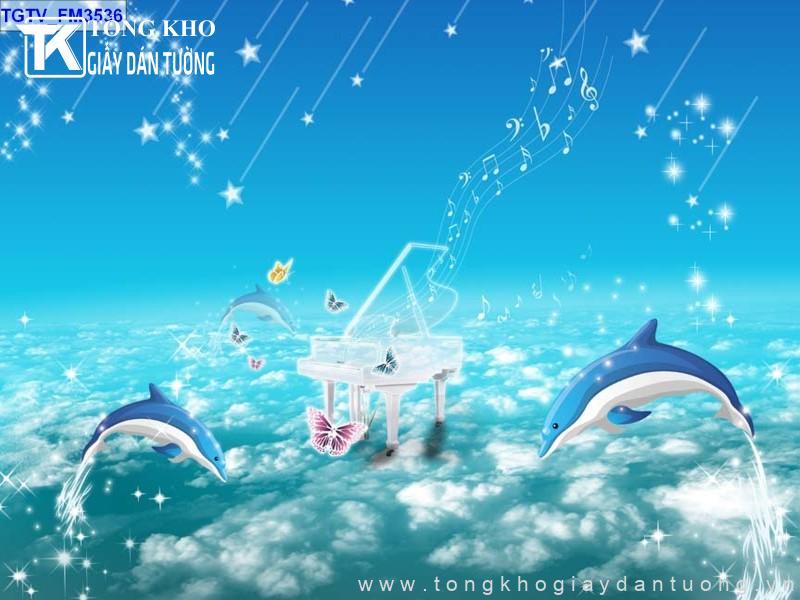 Tranh dán tường trẻ em TGTV-FM3536