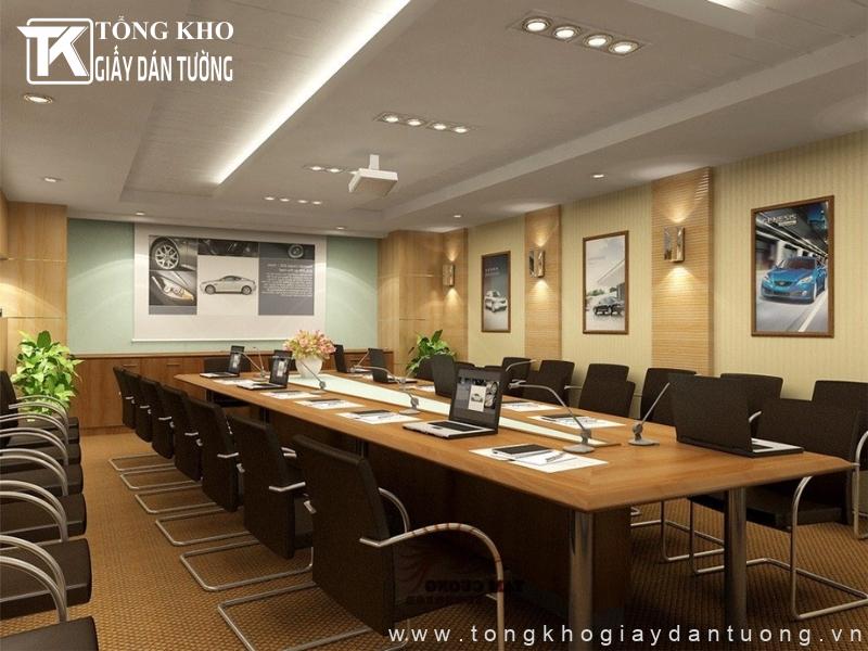 TOP 359+ mẫu giấy dán tường văn phòng tinh tế, chuyên nghiệp 2 Sử dụng giấy dán tường giúp tăng tính thẩm mỹ cho môi trường công sở