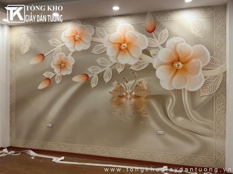 Dự án cải tạo chung cư với giấy dán tường huyện Nhà Bè