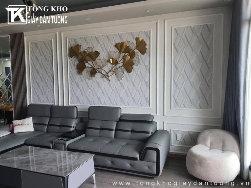 Dự án giấy dán tường Quận 1 - thi công trọn gói trong ngày