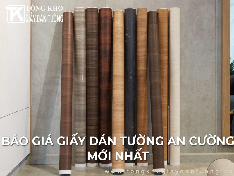 Giá thi công giấy dán tường An Cường ở mức tương đối dễ tiếp cận