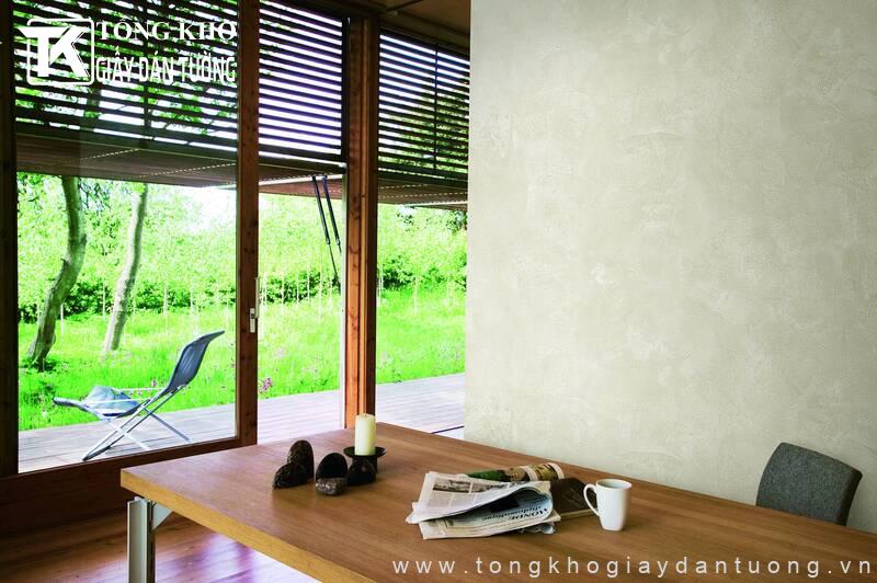 Không gian thêm sang trọng, hiện đại với giấy dán tường cao cấp giả bê tông