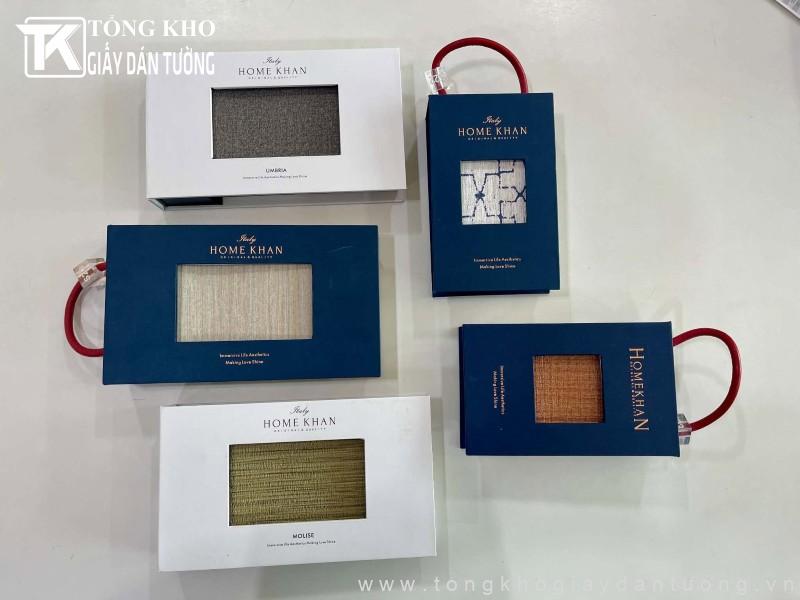 Homekhan chuyên sản xuất các dòng vải dán tường và giấy dán tường cao cấp