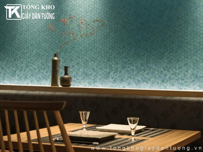 Giấy Lilycolor màu xanh cổ điển trang trí không gian sang trọng