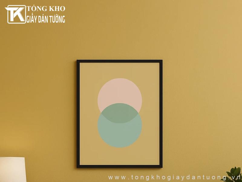 Nhu cầu sử dụng giấy dán tường màu vàng trong trang trí nội thất ngày càng cao