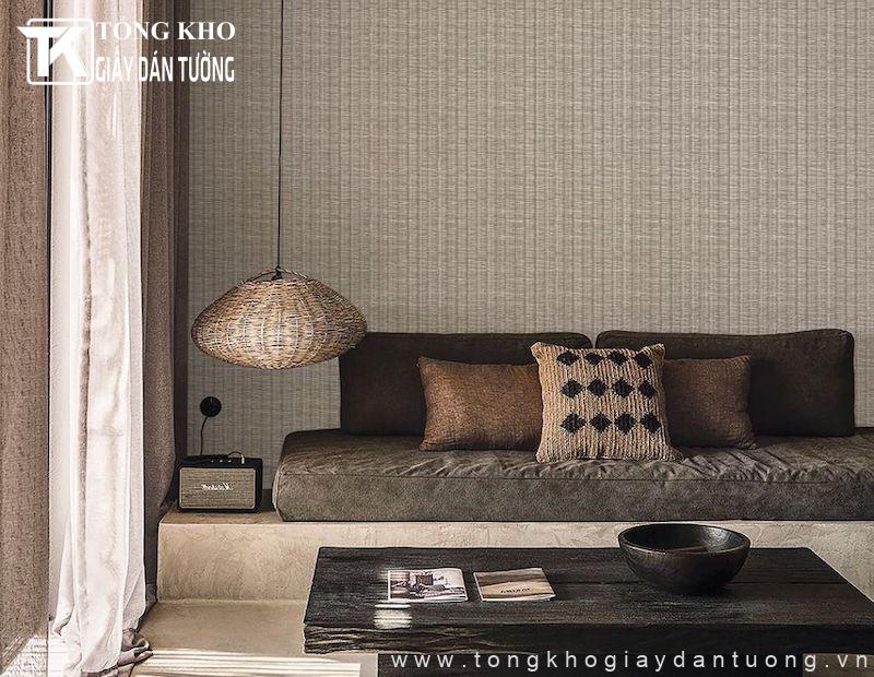 Họa tiết giả mây tre, nứa thường phù hợp cho resort và homestay muốn tạo cảm giác mộc mạc, bản địa
