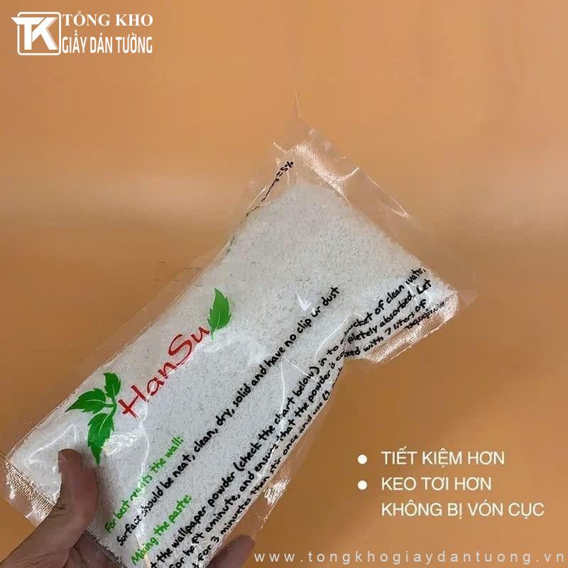 Keo bột cho giấy dán tường HanSu