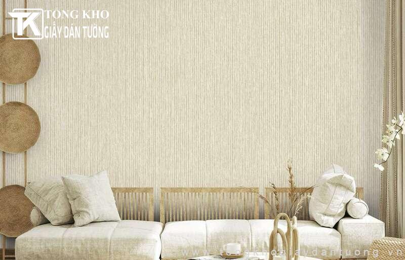 Thi công giấy dán tường Quận 7 cho nhà phố mới xây của anh Thy 2 Lựa chọn giấy dán tường ngay từ đầu để phối với nội thất trong nhà