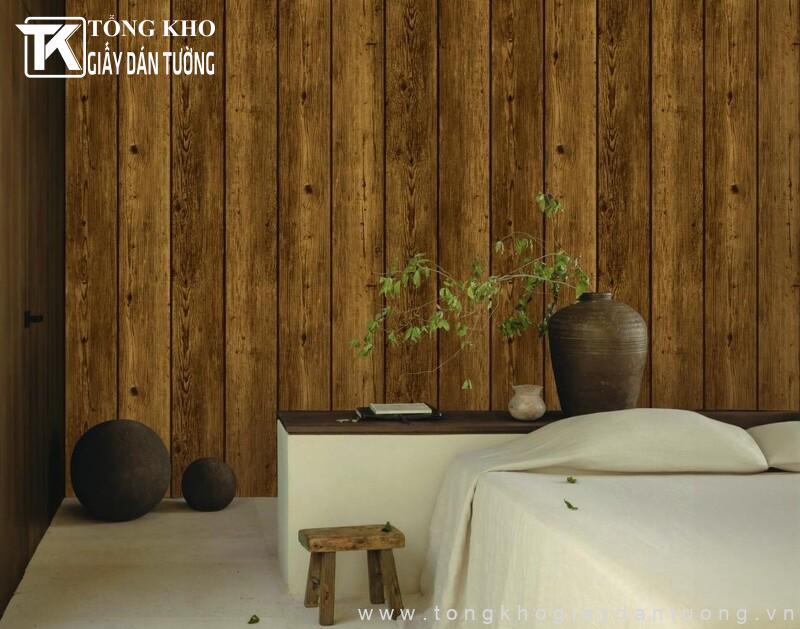 Cần lựa chọn hiệu ứng giấy dán tường Natural phù hợp với những vật liệu đã có trong căn phòng