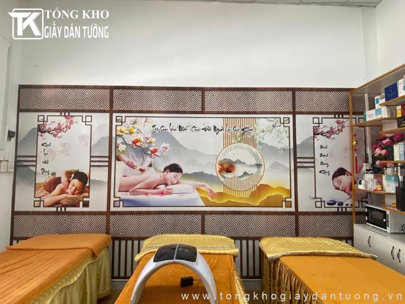 100+ mẫu tranh dán tường spa đẹp, sang trọng giá tốt 5 Tranh dán tường mẫu đẹp được nhiều chủ spa lựa chọn