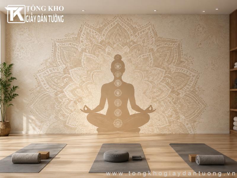 50+ Mẫu tranh dán tường yoga đẹp, độc đáo nhất 3 Tranh phù hợp cho không gian thiền định hoặc các phòng tập Hatha Yoga