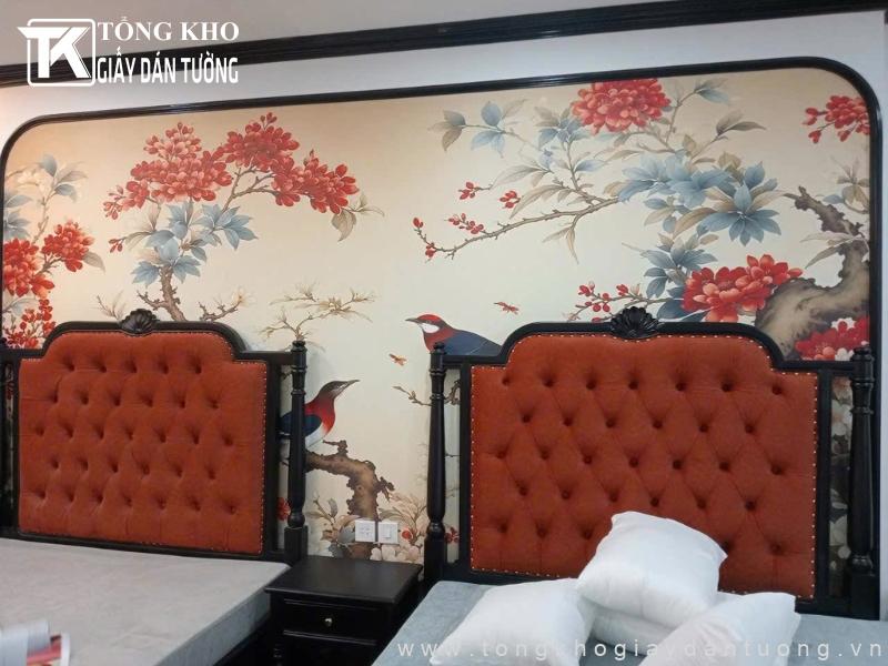 99+ Mẫu tranh dán tường phòng ngủ đẹp, sang trọng 2 Tranh 3D dán tường phòng ngủ đẹp với nhiều họa tiết tinh tế